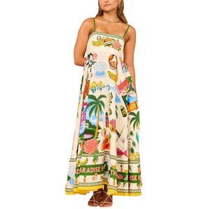 Charlotte Green Womens  Maxi Dress